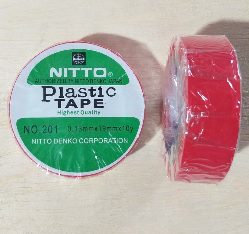 CINTA AISLANTE COMANDO 10Y ROJA FANTAPE /TACSA / NITTO