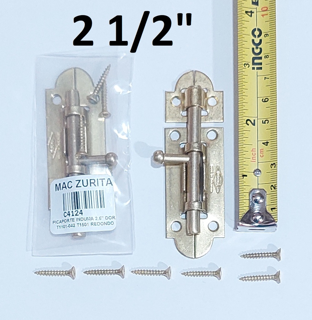 PICAP. DORADO 2.50 INDUMA C.18 C/TORN T1101-042 T1501-0038 REDONDO