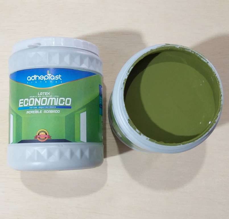 LATEX SUPER ECON. VERDE ACEITUNA LITRO