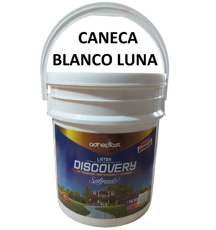 PINTURA DISCOVERY SATINADO BLANCO LUNA CANECA