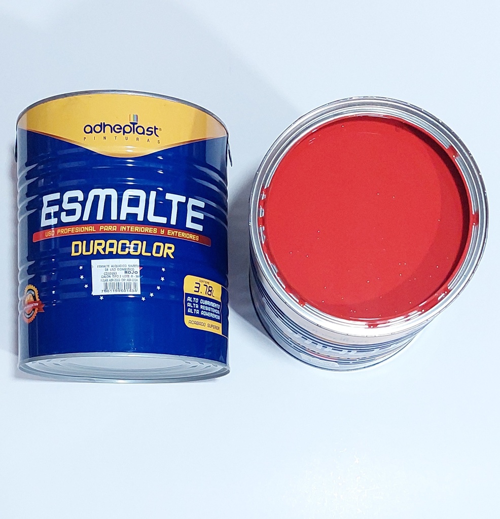 ESMALTE DURACOLOR ROJO GALON