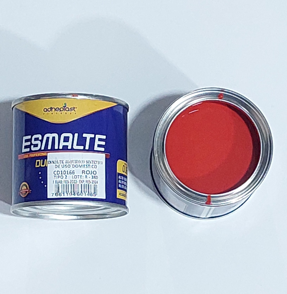 ESMALTE DURACOLOR ROJO 1/20
