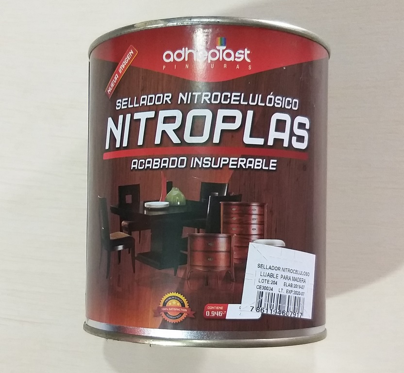 SELLADOR NITROCELULOSO P/MADERA LITRO