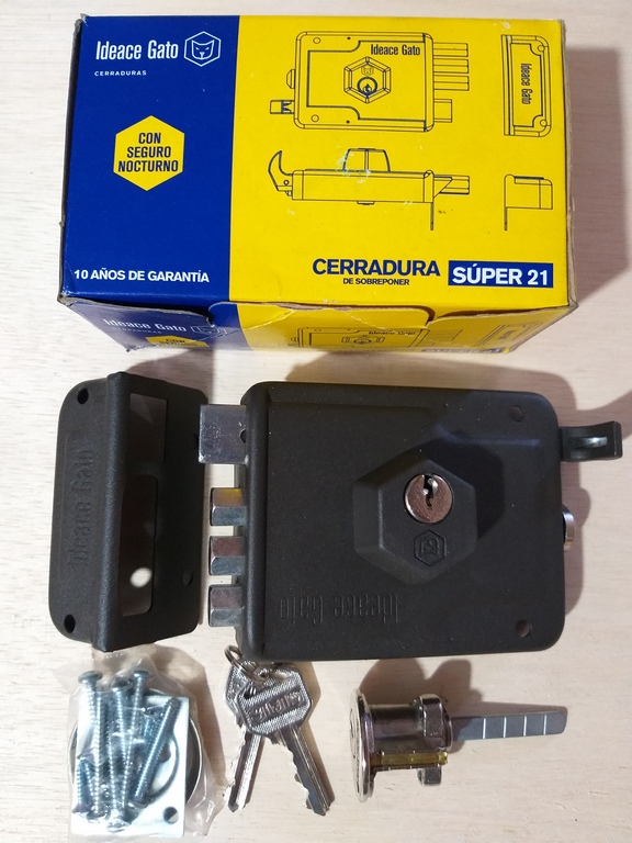 CERRADURA GATO SUPER 21 DER