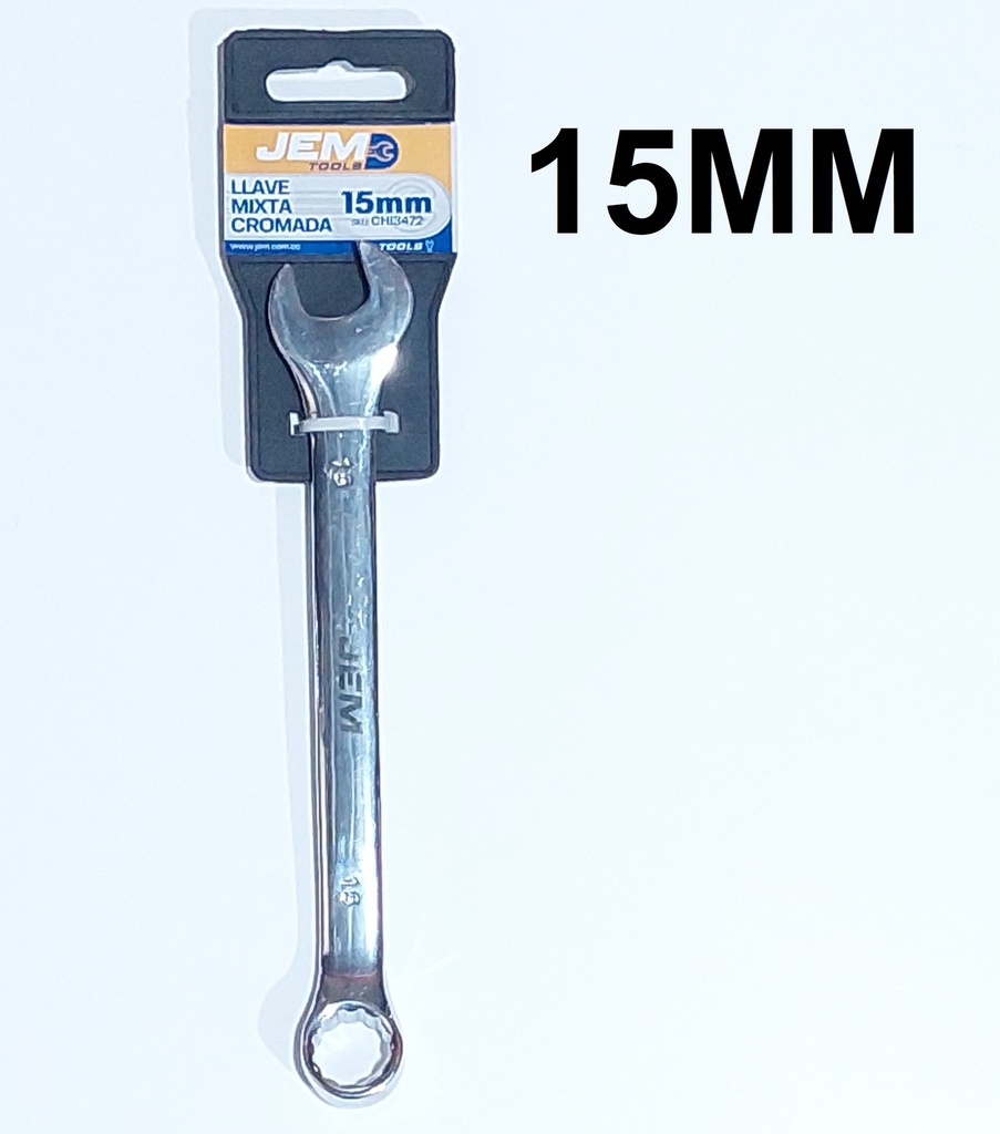 LLAVE COMB. 15MM JEM
