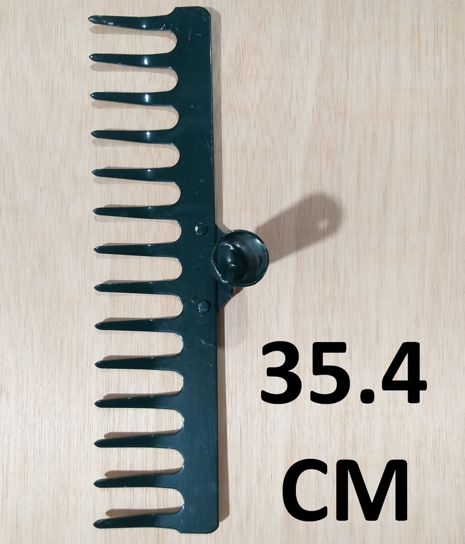 RASTRILLO AZUL 3MM 14 DIENTES JEM 35.40CM