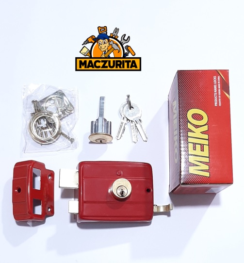 CERRADURA MEIKO S/P ROJO VINO 556