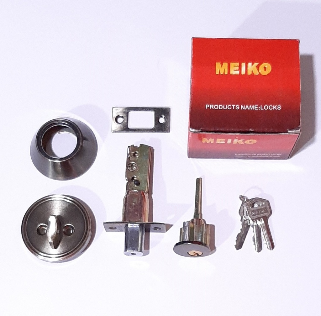 CERRADURA PESTILLO MEIKO COBRE ANTIGUO