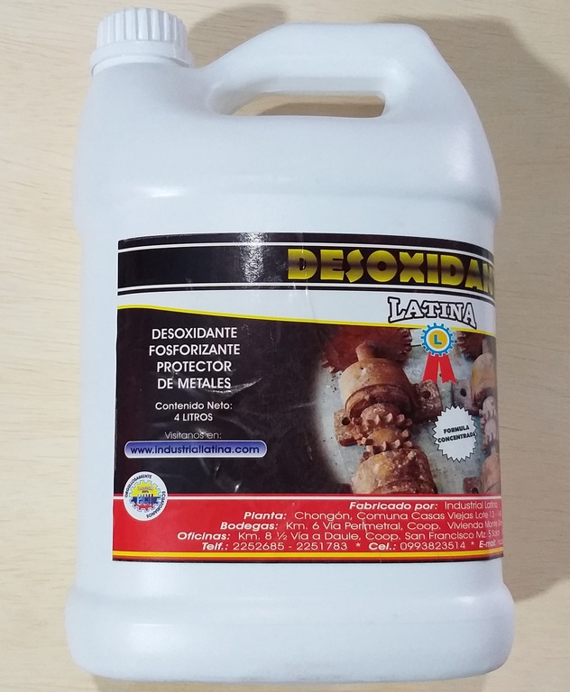 DESOXIDANTE LATINA GALON