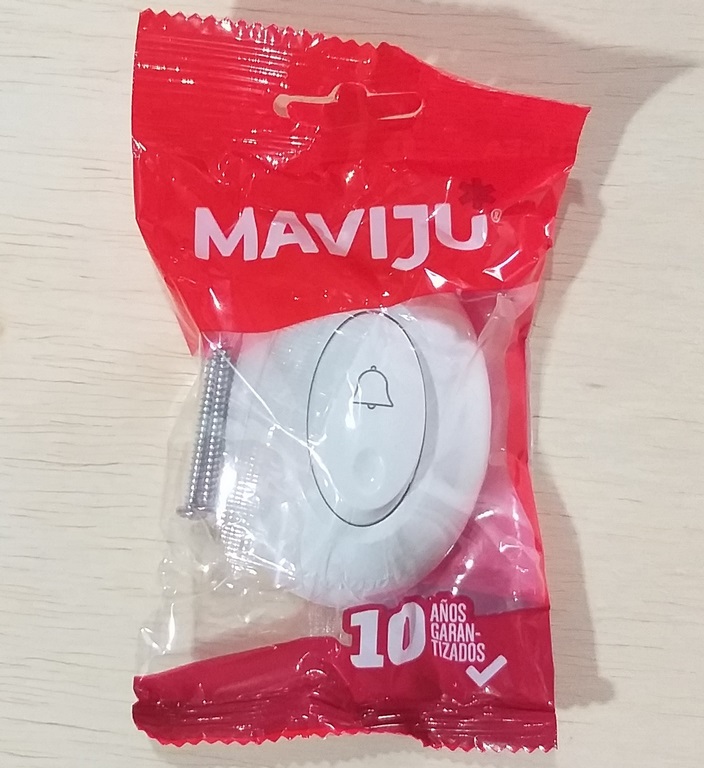 INTERRUPTOR S/P PULSADOR TIMBRE MAVIJU