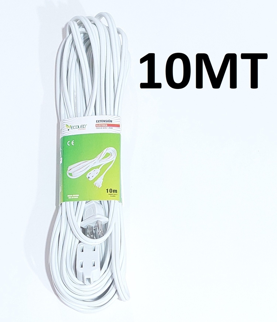 EXTENSION 10MT 2X16 BLANCA SPT-2