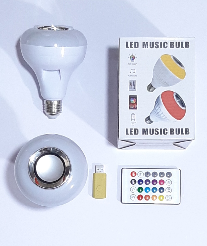 FOCO DISCOTECA BOLA MP3 6/COLORES C/USB