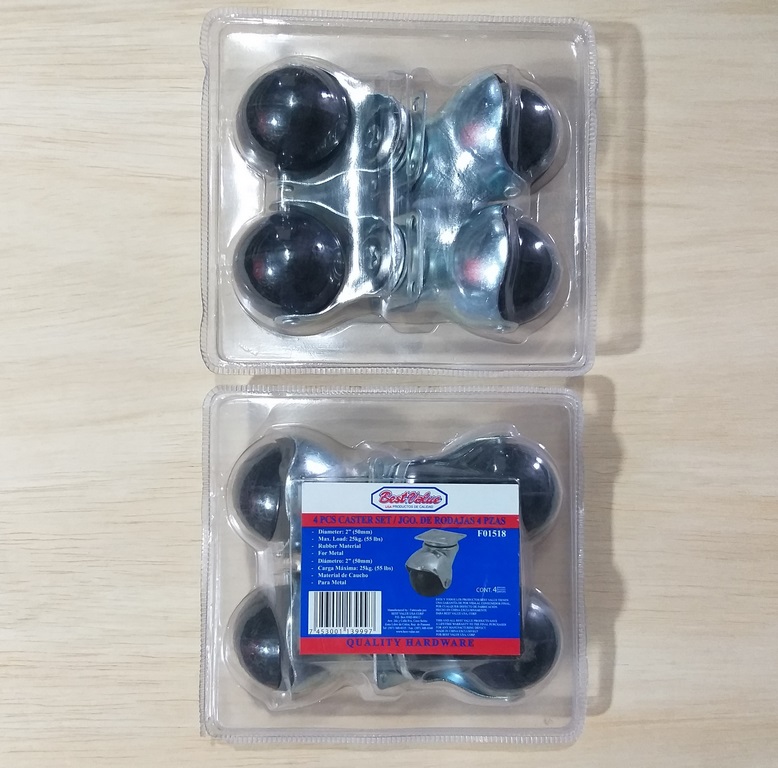 GARRUCHA GIRATORIA C/PLATAFORMA 2 (4PC)