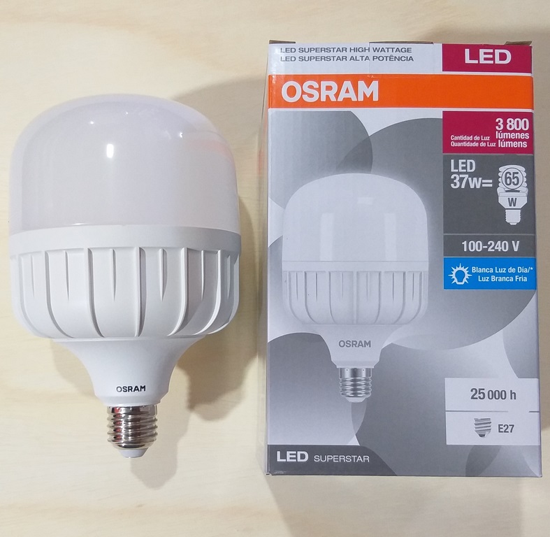 FOCO LED OSRAM 37W E27 6500K