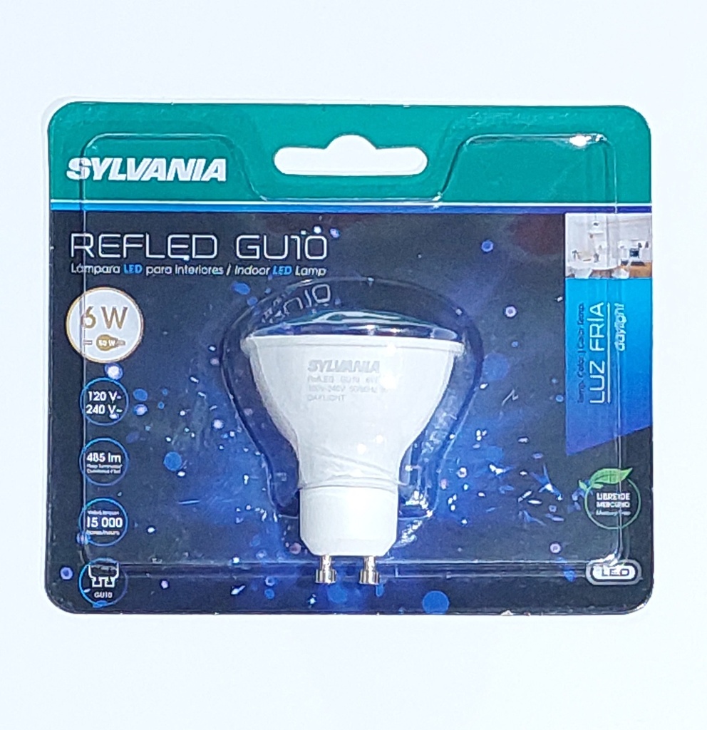 FOCO DICROICO SYLVANIA 6W LED