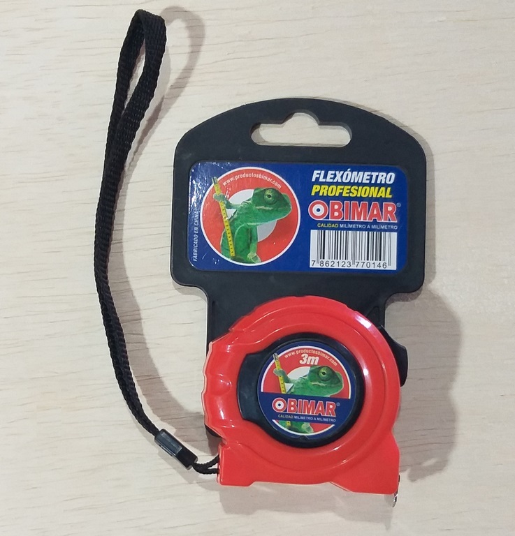 FLEXOMETRO 3MT OBIMAR