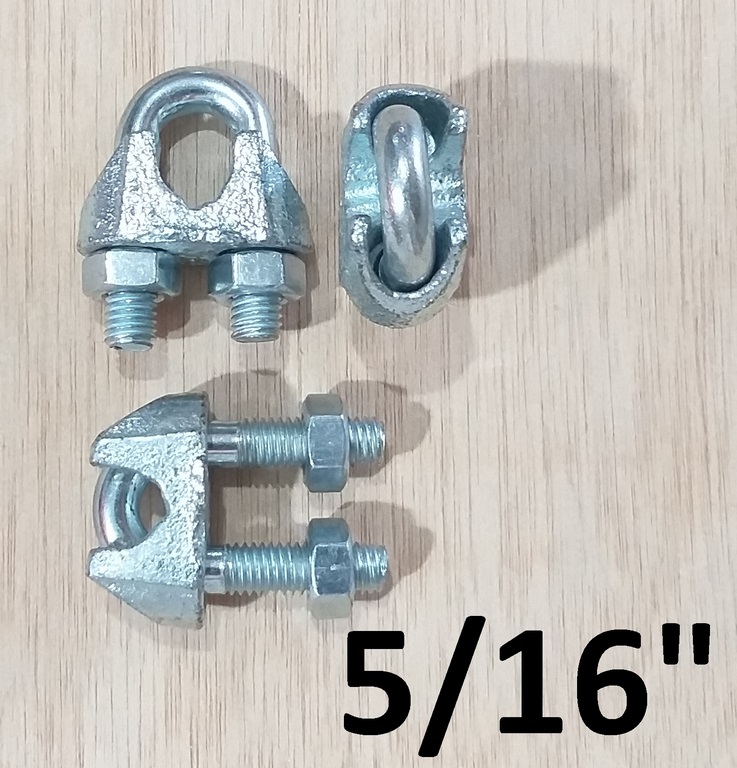 GRILLETE P/CABLE 5/16