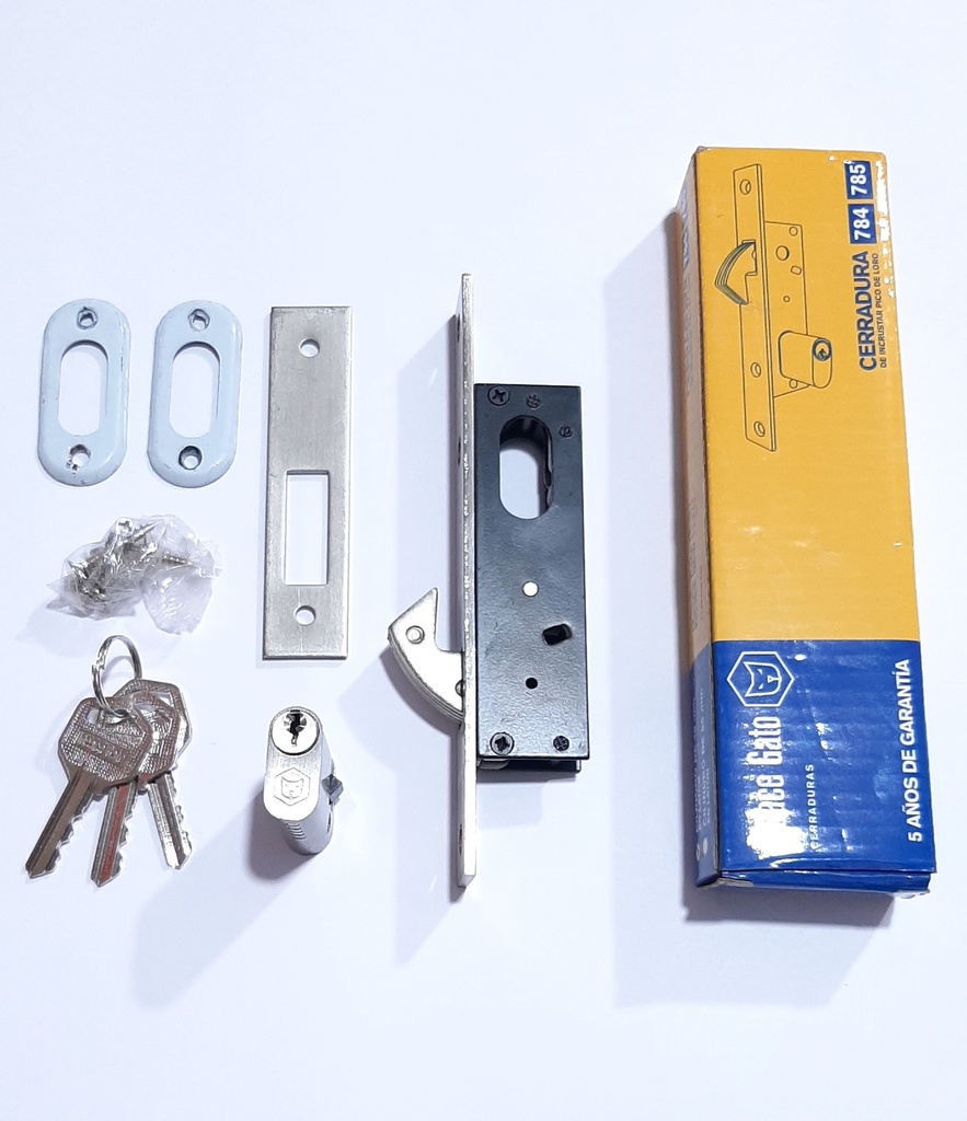 CERRADURA GATO PICO LORO 40MM CIL 784