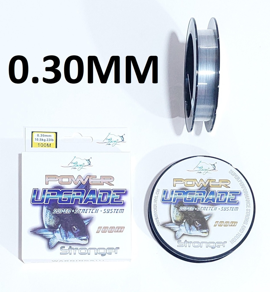 NYLON PESCA 0.30 BLANCO FISHING LINE