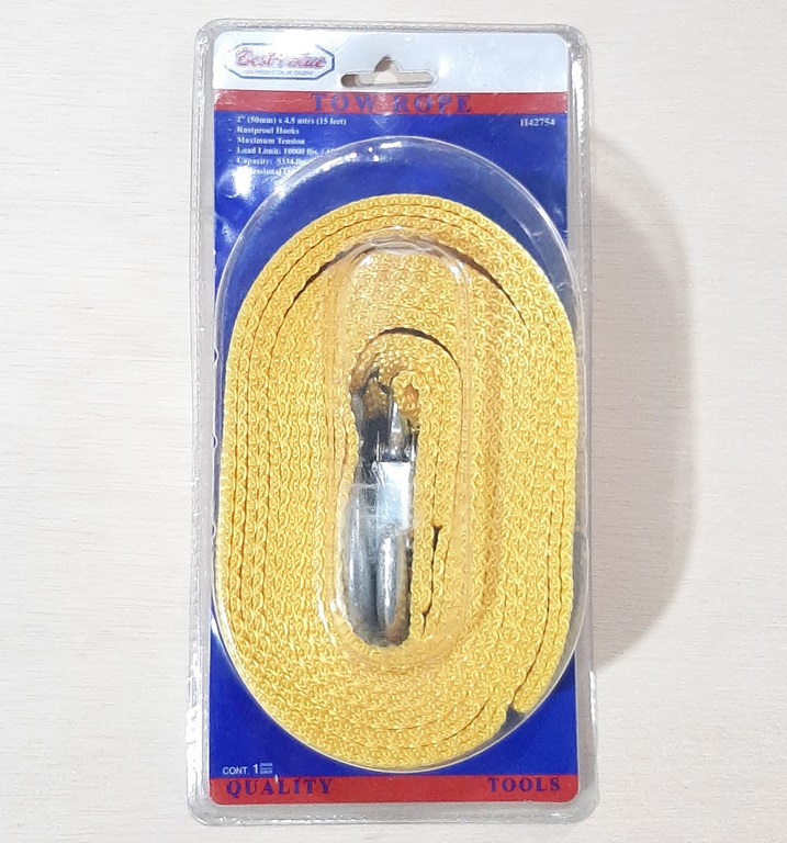 SOGA REMOLQUE 2 DE ANCHO X 4.5 METROS 3334 LIBRAS