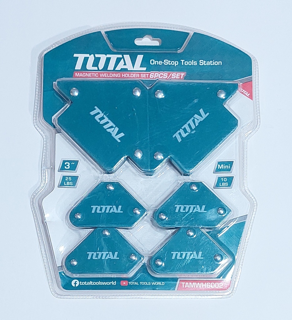 ESCUADRA MAGNETICA JGO 6PCS TOTAL