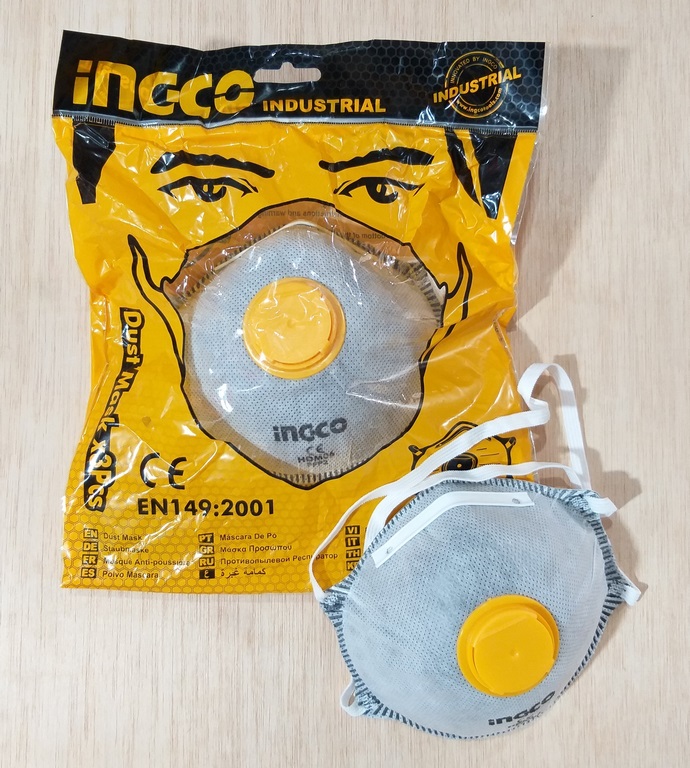 MASCARILLA C/RESPIRADOR INGCO