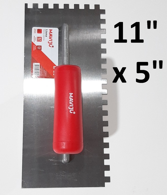 LLANA DENTADA MAVIJU GRUESA 11X5 MANGO PP