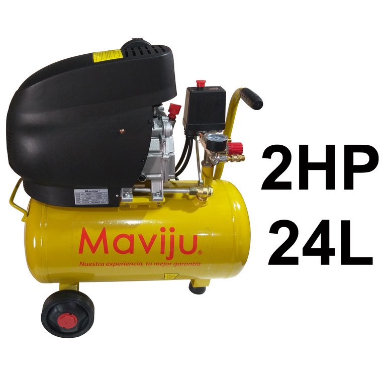 COMPRESOR MAVIJU AIRE HORIZ 2HP 110V 13A 24L 115PSI SGBM9021