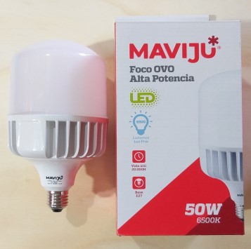 FOCO LED MAVIJU 50W 6500K 4500LM