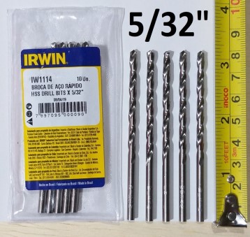 BROCA HSS 5/32´´ IRWIN