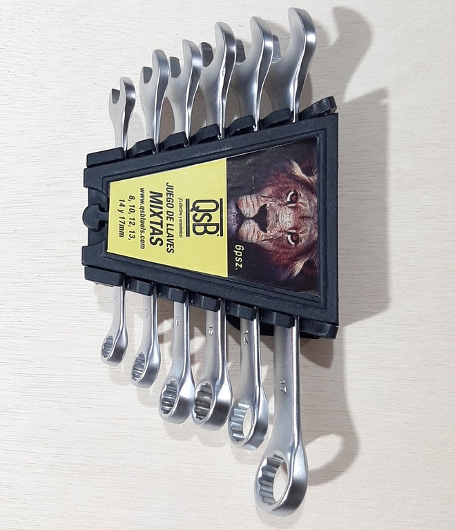 JGO LLAVES COMBINACION QSB 8-17MM