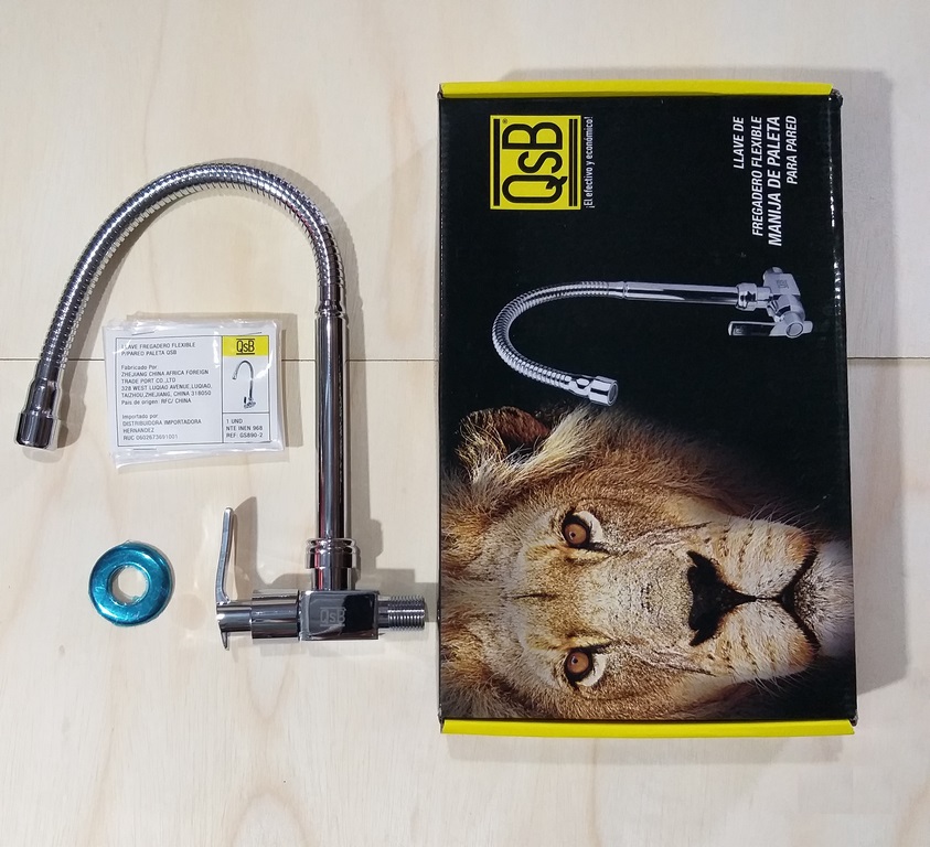 LLAVE FR. QSB FLEXIB P/PARED PALETA GS890-2