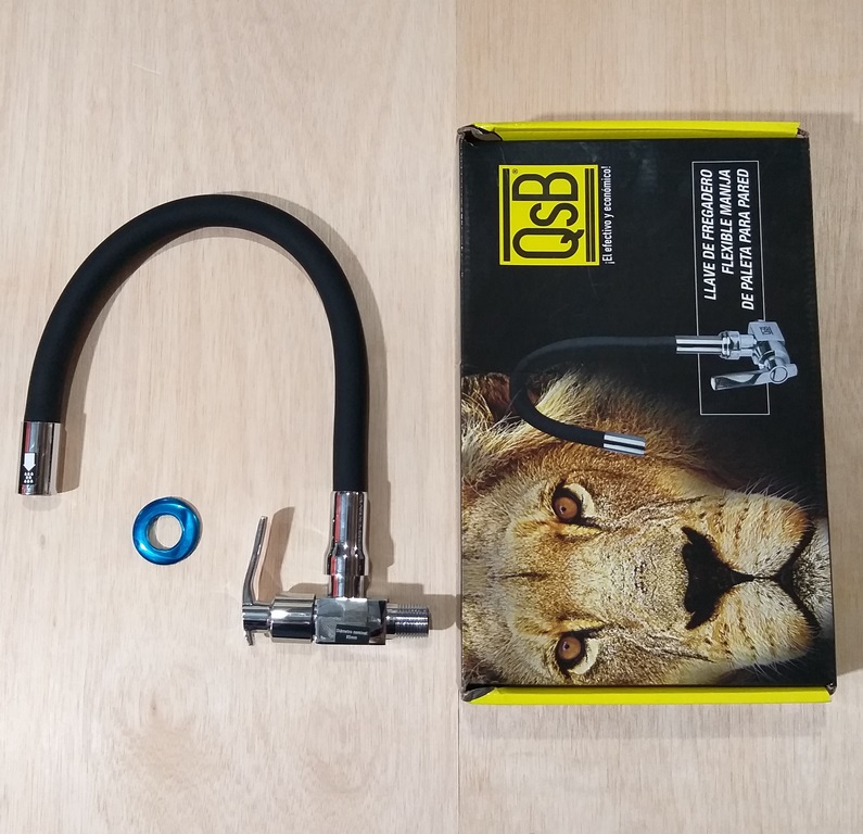 LLAVE FR. QSB FLEX/PLAS NEGRA PARED GS890-4