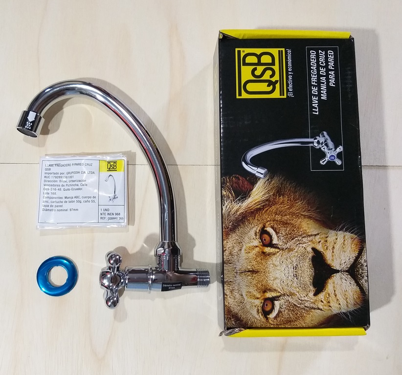 LLAVE FR. QSB P/GANSO P/CRUZ PARED GS860-255