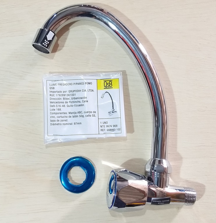 LLAVE FR. QSB P/GANSO P/PARED P/REDONDO GS860-102