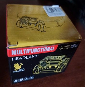 LINTERNA D/CABEZA CON SENSOR