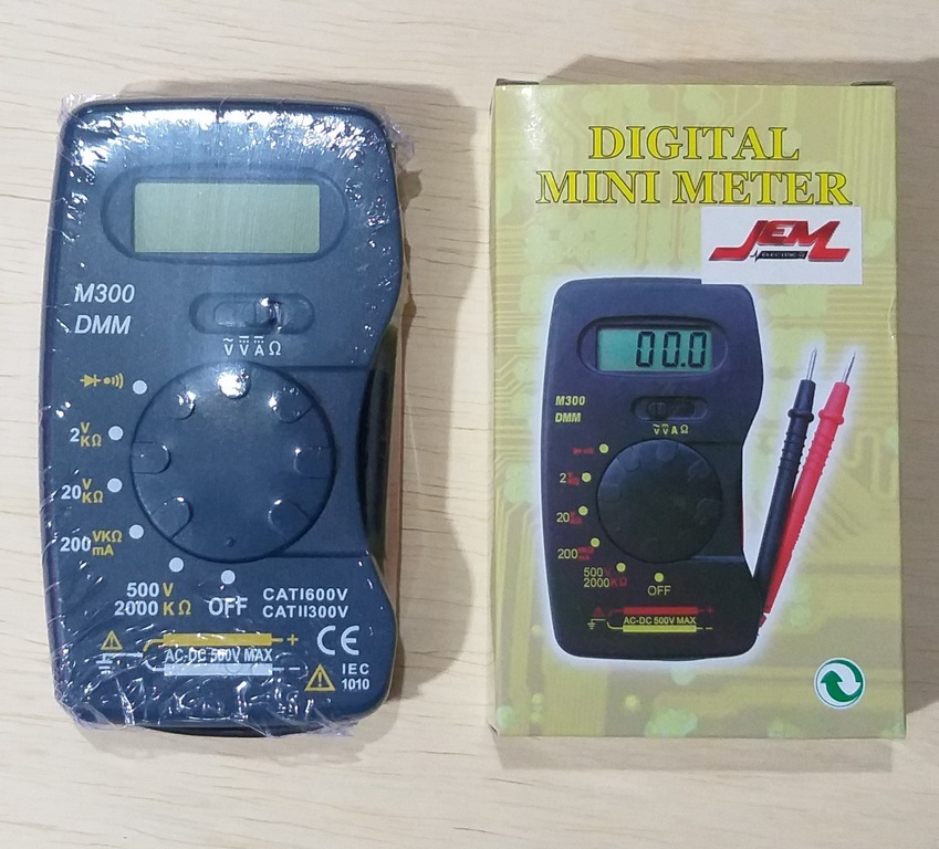 MULTIMETRO DIG JEM MINI M300