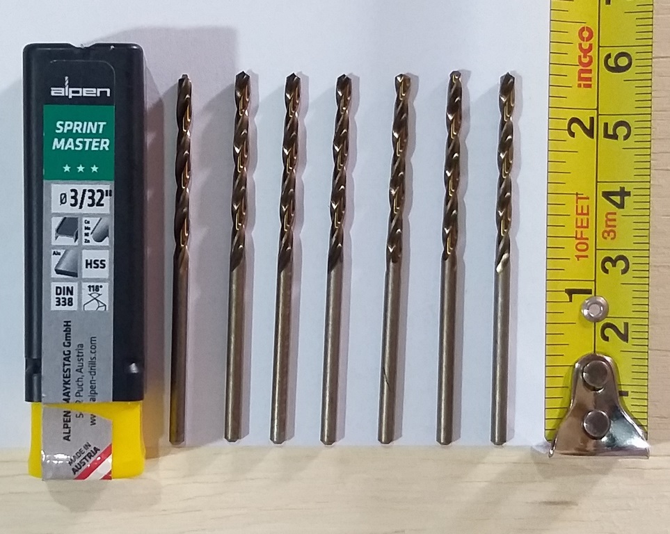 BROCA HSS 3/32´´ ALPEN ALEMANA SPRINT