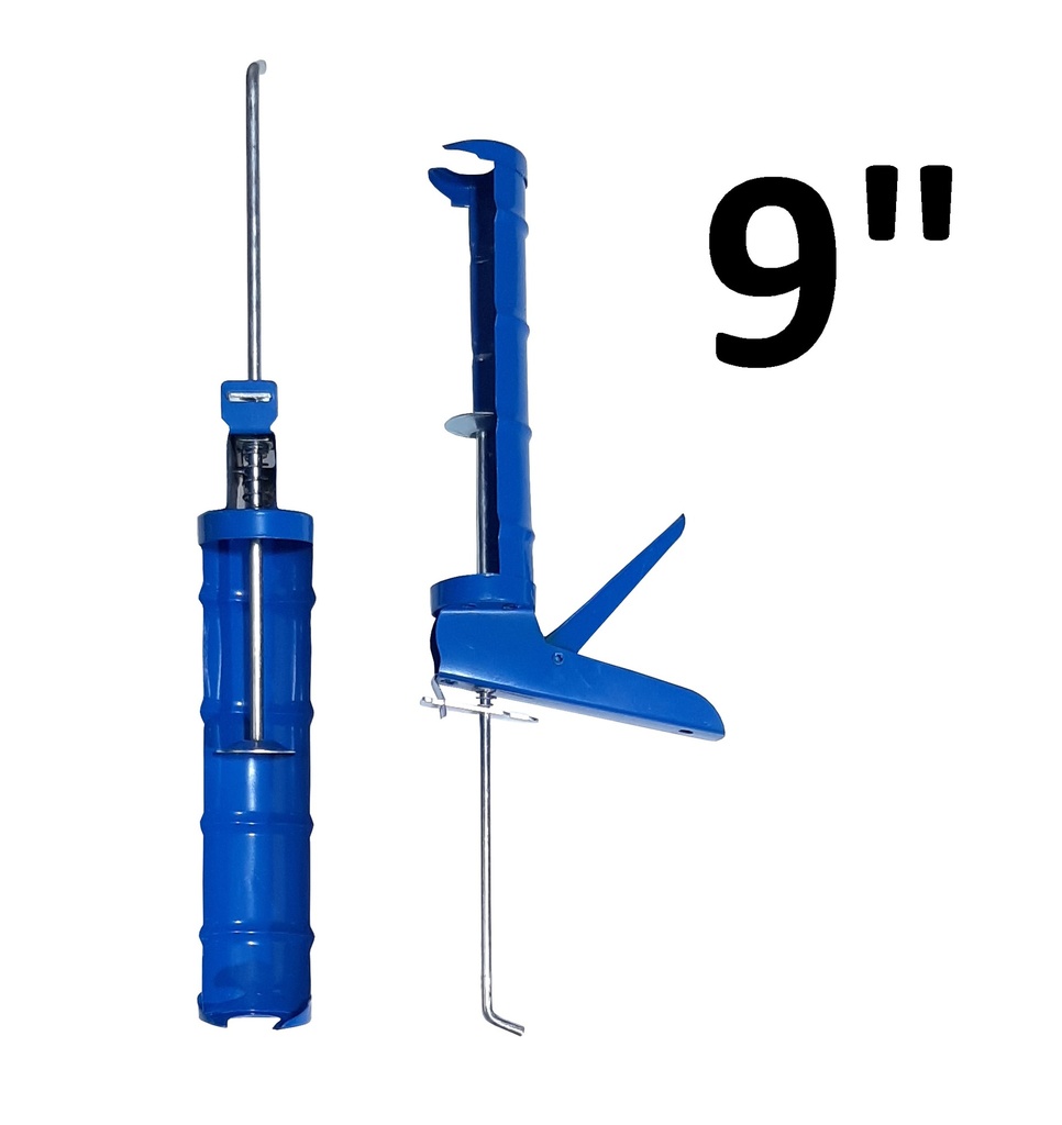 PISTOLA PARA SILICON 9´´ CHINA AZUL