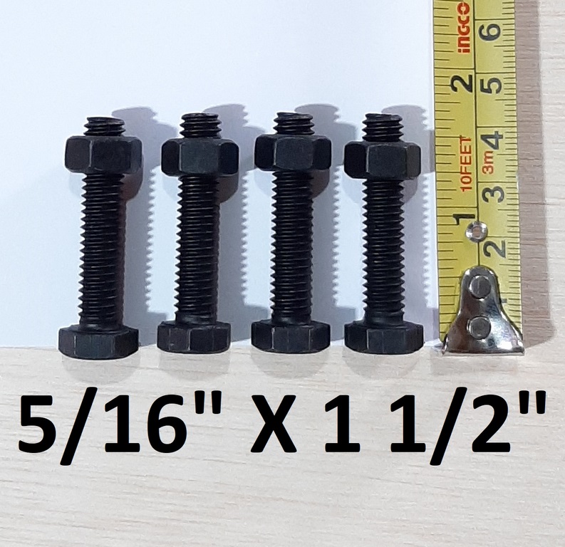 PERNO N. 5/16´´ X 1-1/2´´ KG. 45 PERNOS