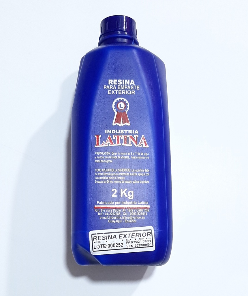 RESINA EXTERIOR 2KG LATINA
