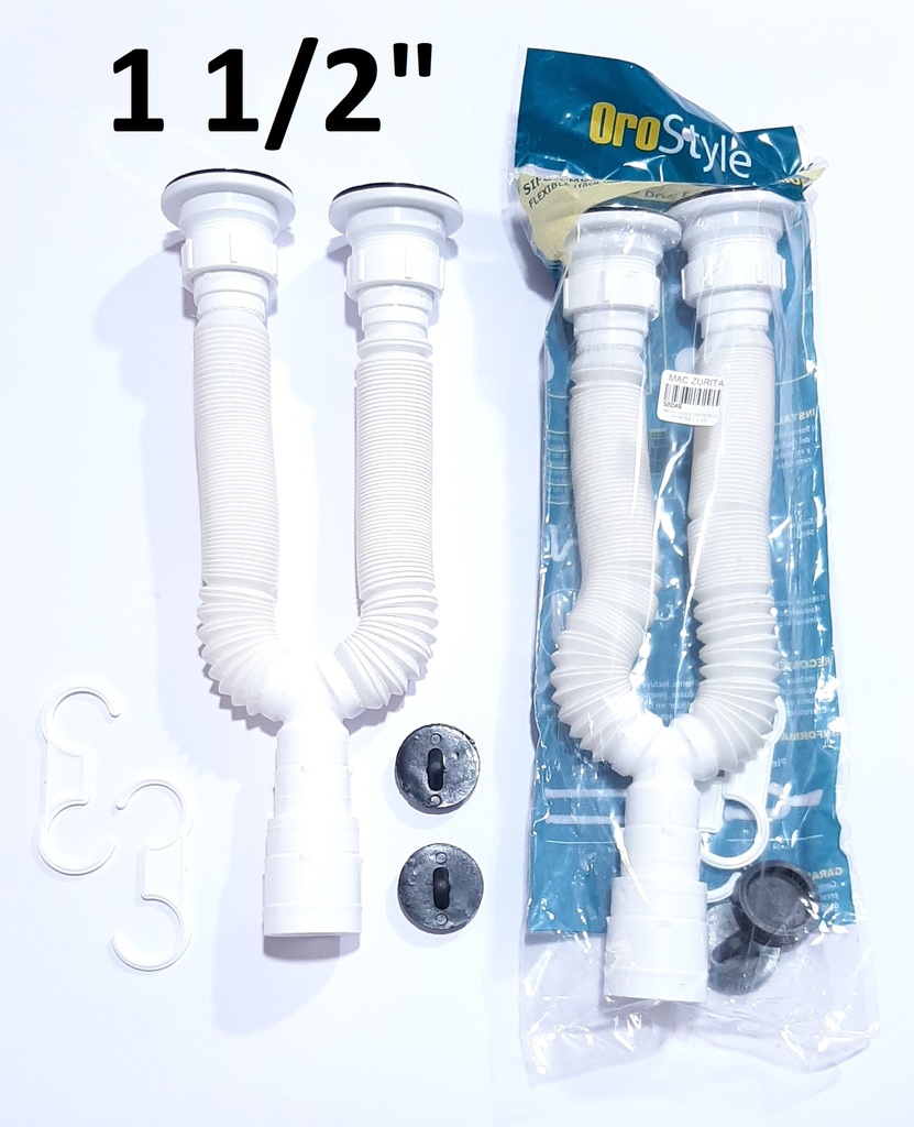 SIFON MOV. OROSTYLE 1 1/2´´ DOBLE P/FREGAD.