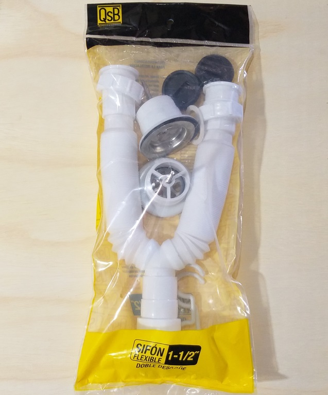 SIFON MOV. 1 1/2´´ DOBLE P/FREGAD.