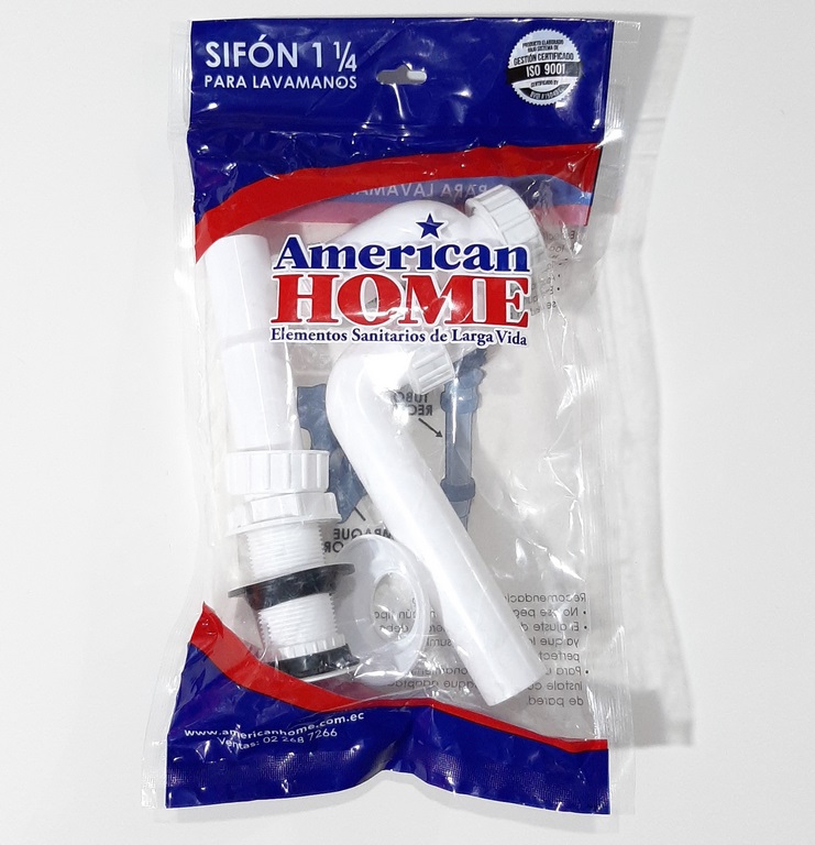SIFON RIG. IEP 1 1/4´´ AMERICAN HOME 1 1/4 S/P