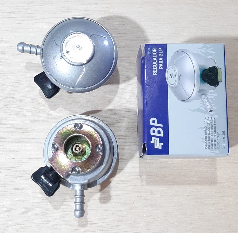 REGULADOR P/GAS DOMEST BP PLATEADO