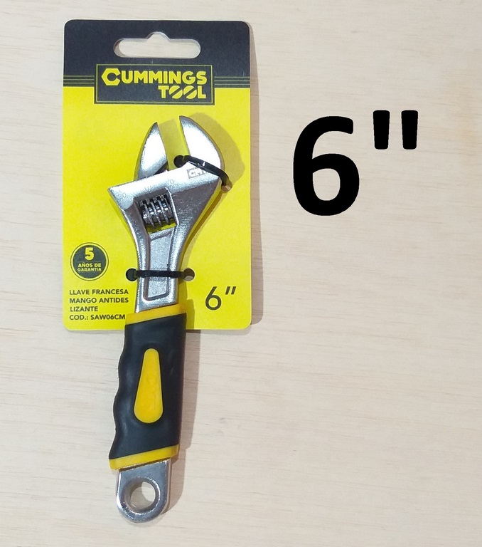 LLAVE FRANC.CUMMINGS 06´´ SAW06CM M/CAUCHO