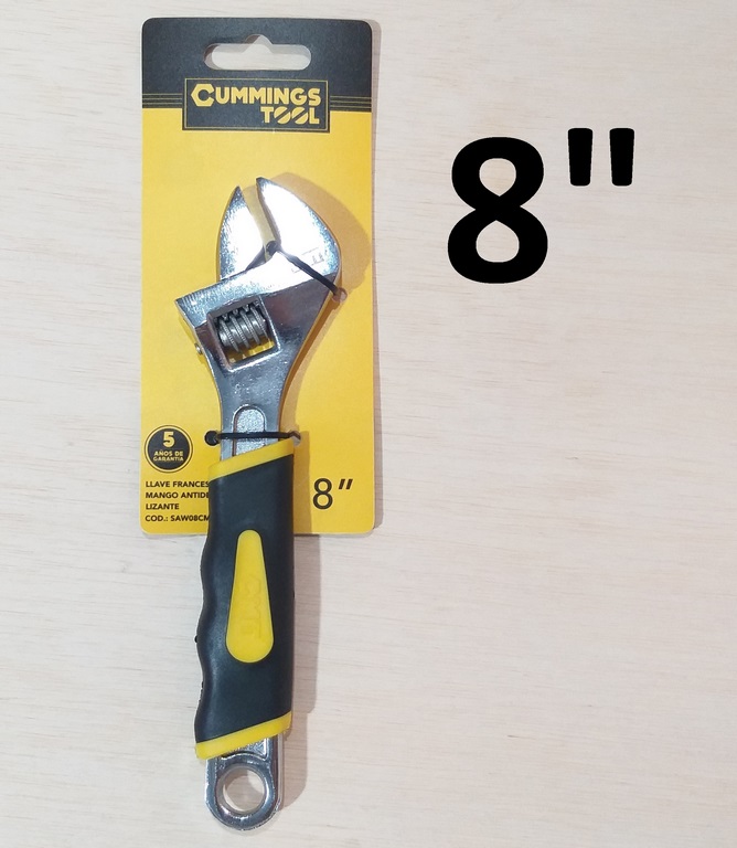 LLAVE FRANC.CUMMINGS 08´´ SAW08CM M/CAUCHO