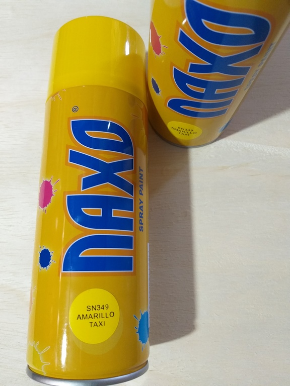 P.SPRAY NAXO AMARILLO TAXI SN349