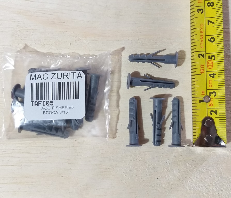 TACO FISHER # 5 BROCA 3/16