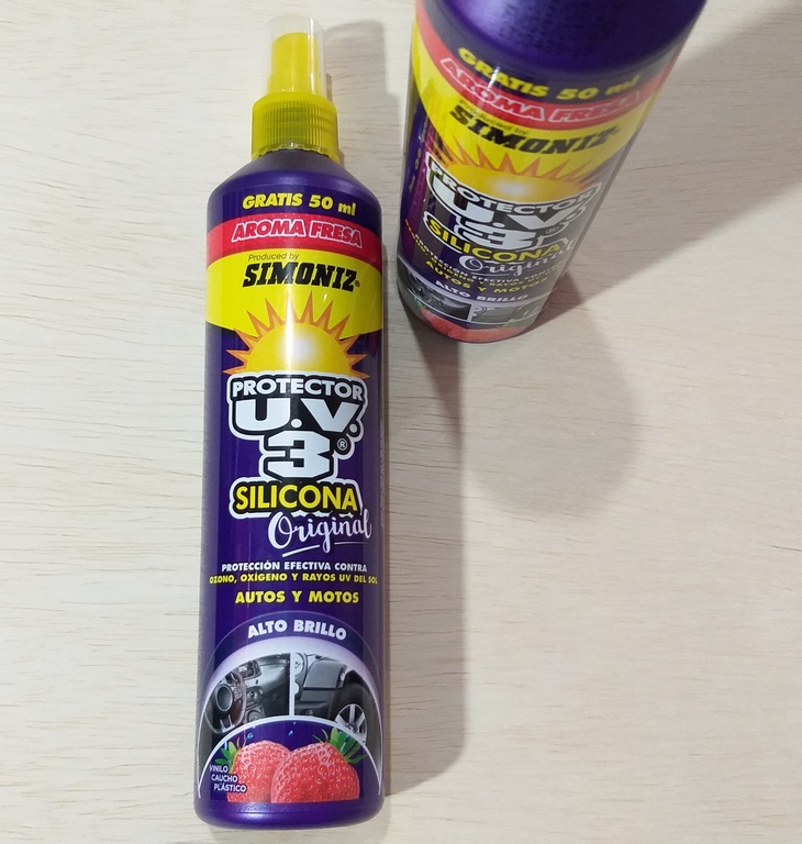 PROTECTOR UV3 LIQUIDO 250CC/300ML FRESA